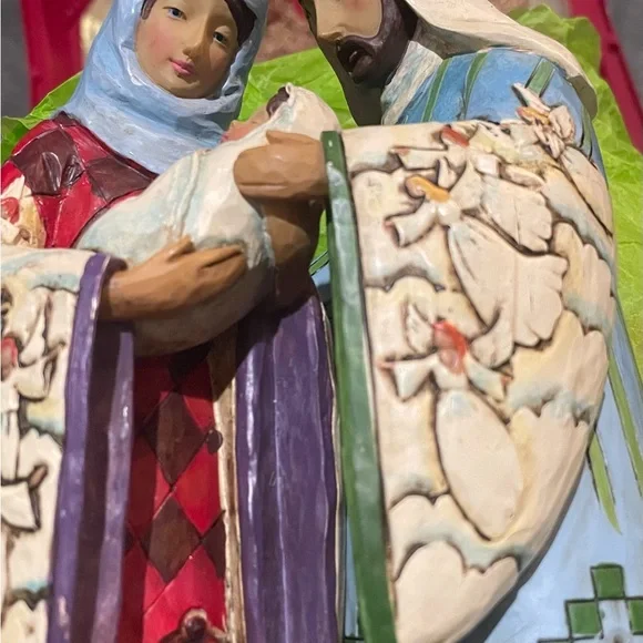 Jim Shore Nativity Blessed Family Figurine - Picture 3 of 4